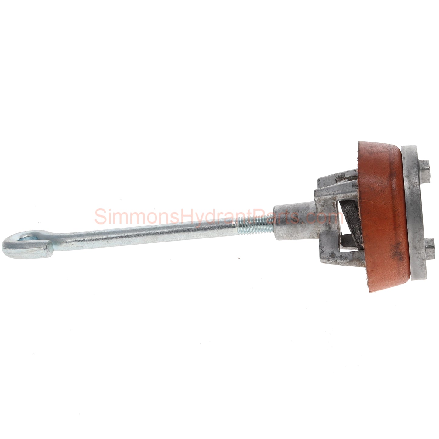 Side view of the Simmons genuine 1161 complete plunger assembly.