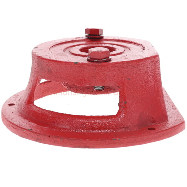 Side view of the Simmons genuine 1164 pump base, and bolts.