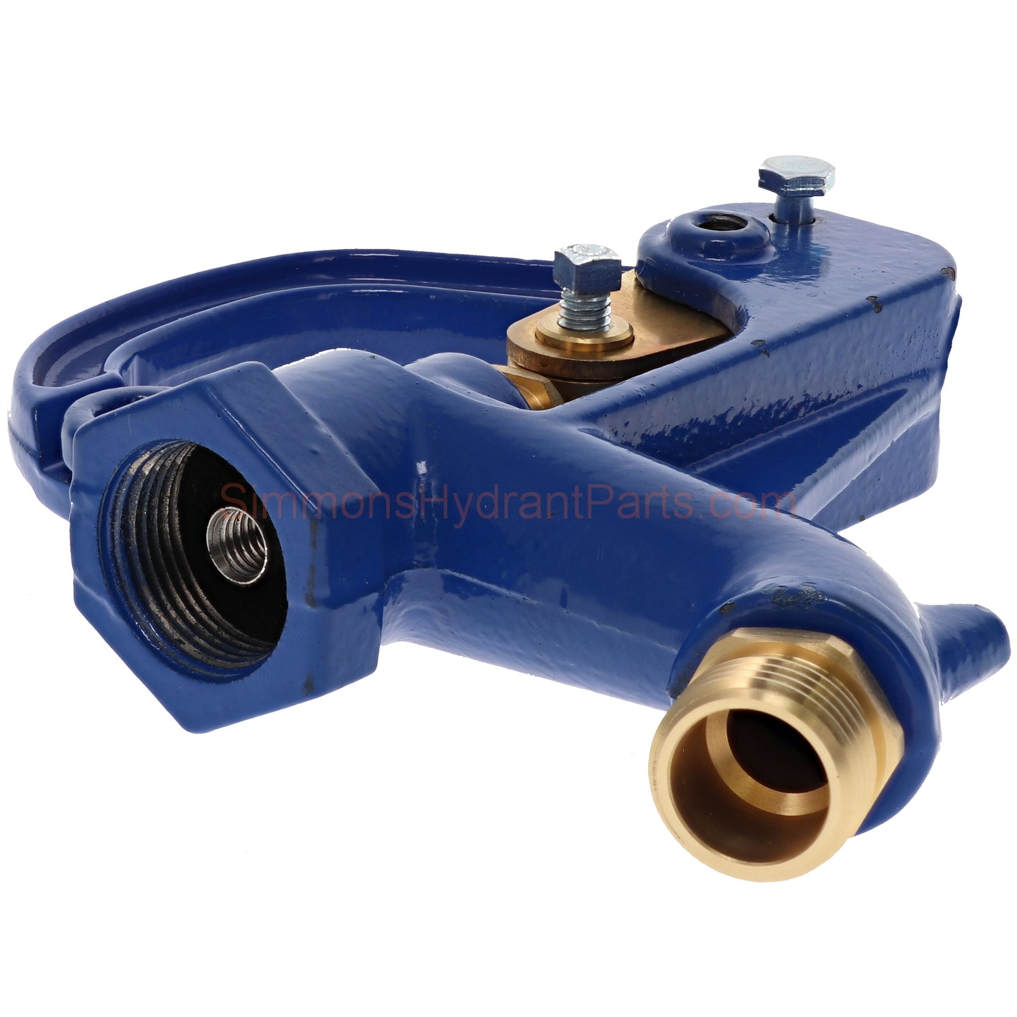 Bottom view of the Simmons genuine 841 hydrant head