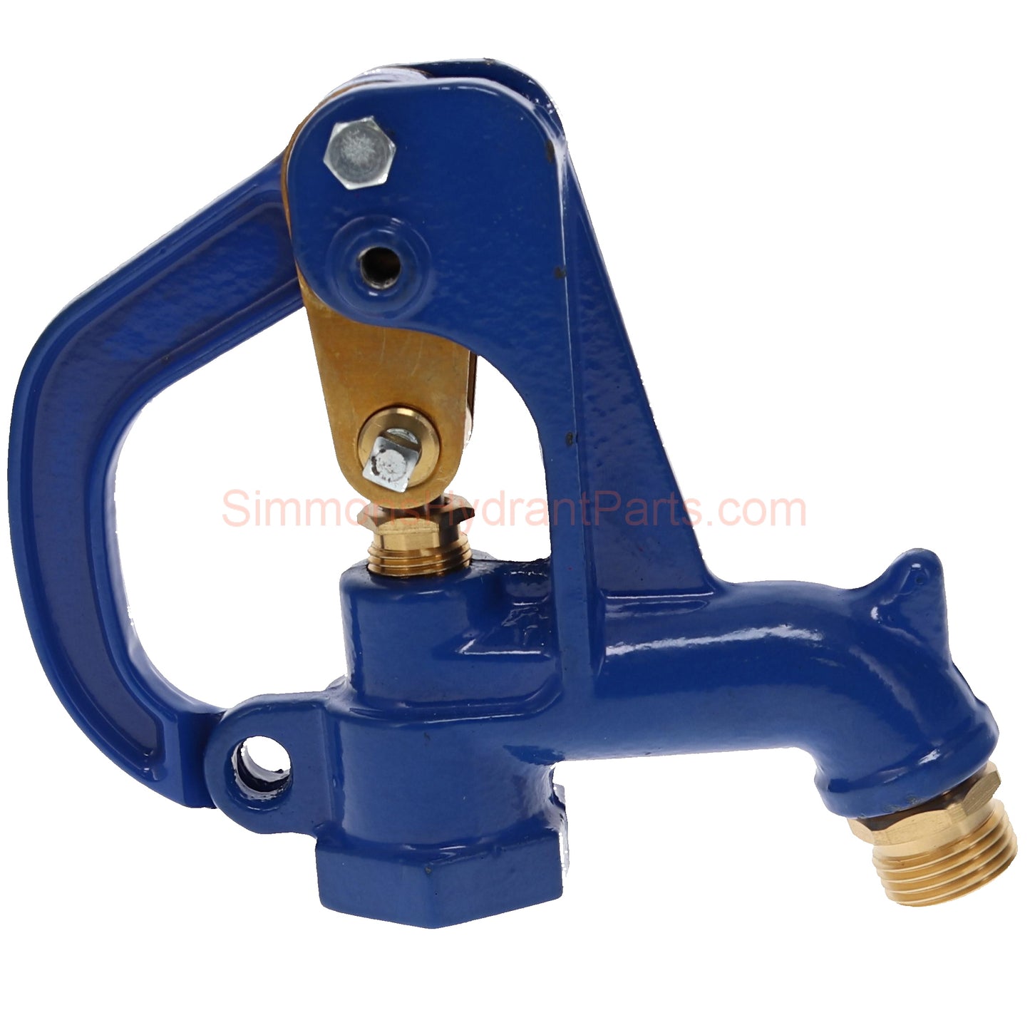 Right side view of the Simmons genuine 841 hydrant head.