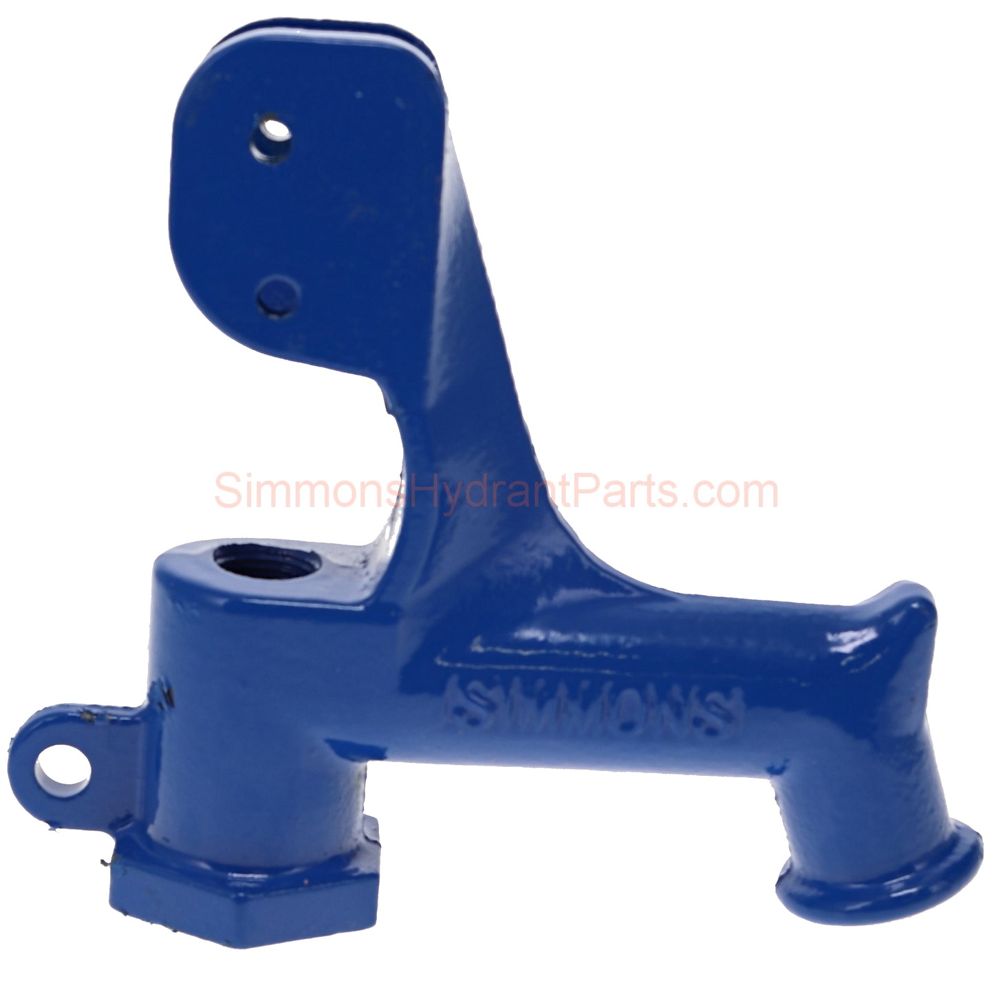 Right side view of the Simmons genuine 8820 hydrant head casting.