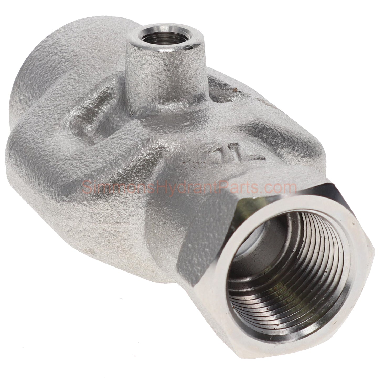 bottom side view of the Simmons genuine 8832SS valve body