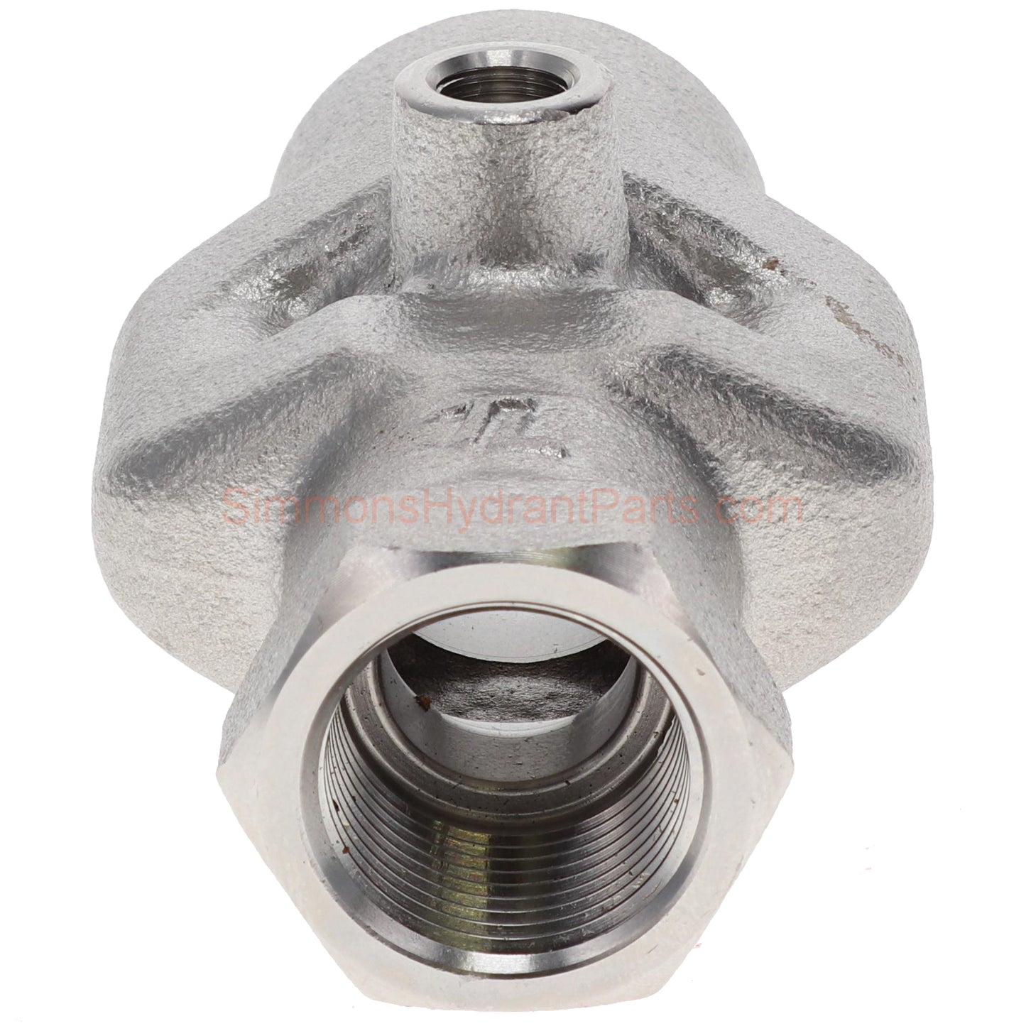Bottom side view of the Simmons genuine 8832SS valve body