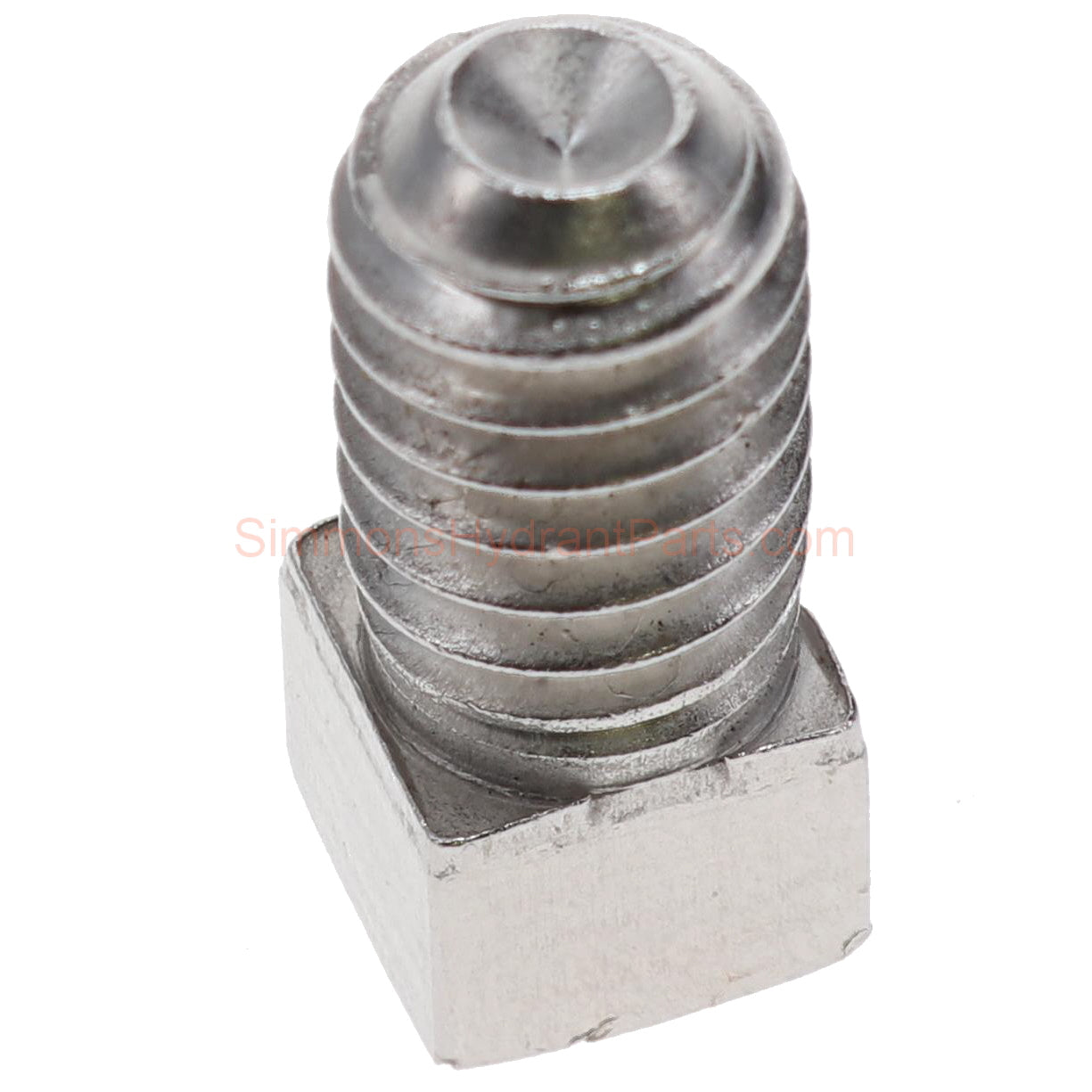 Bottom side view of the Simmons genuine 8837 set screw.