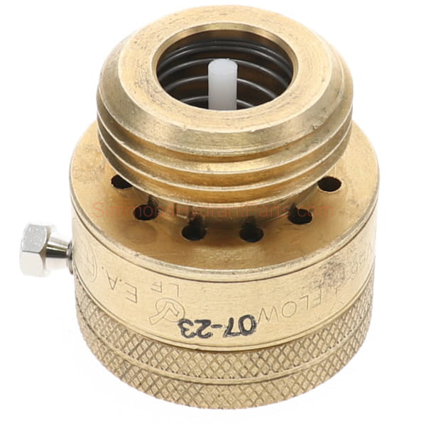 Side view of the Simmons genuine VB75NL vacuum breaker.