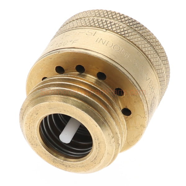 Side view of the Simmons genuine VB75NL vacuum breaker.