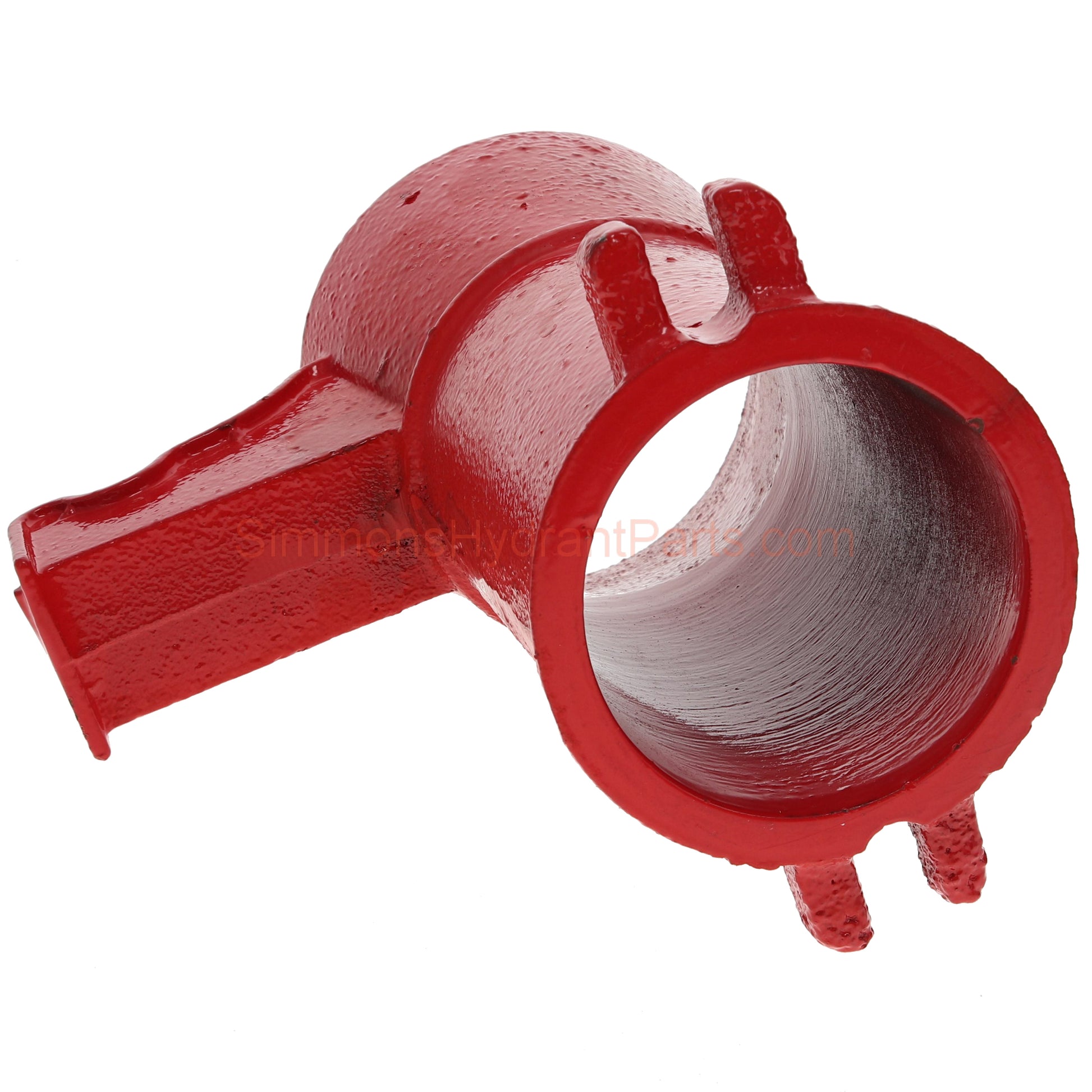 Bottom view of the Simmons 1165 pump cylinder. 