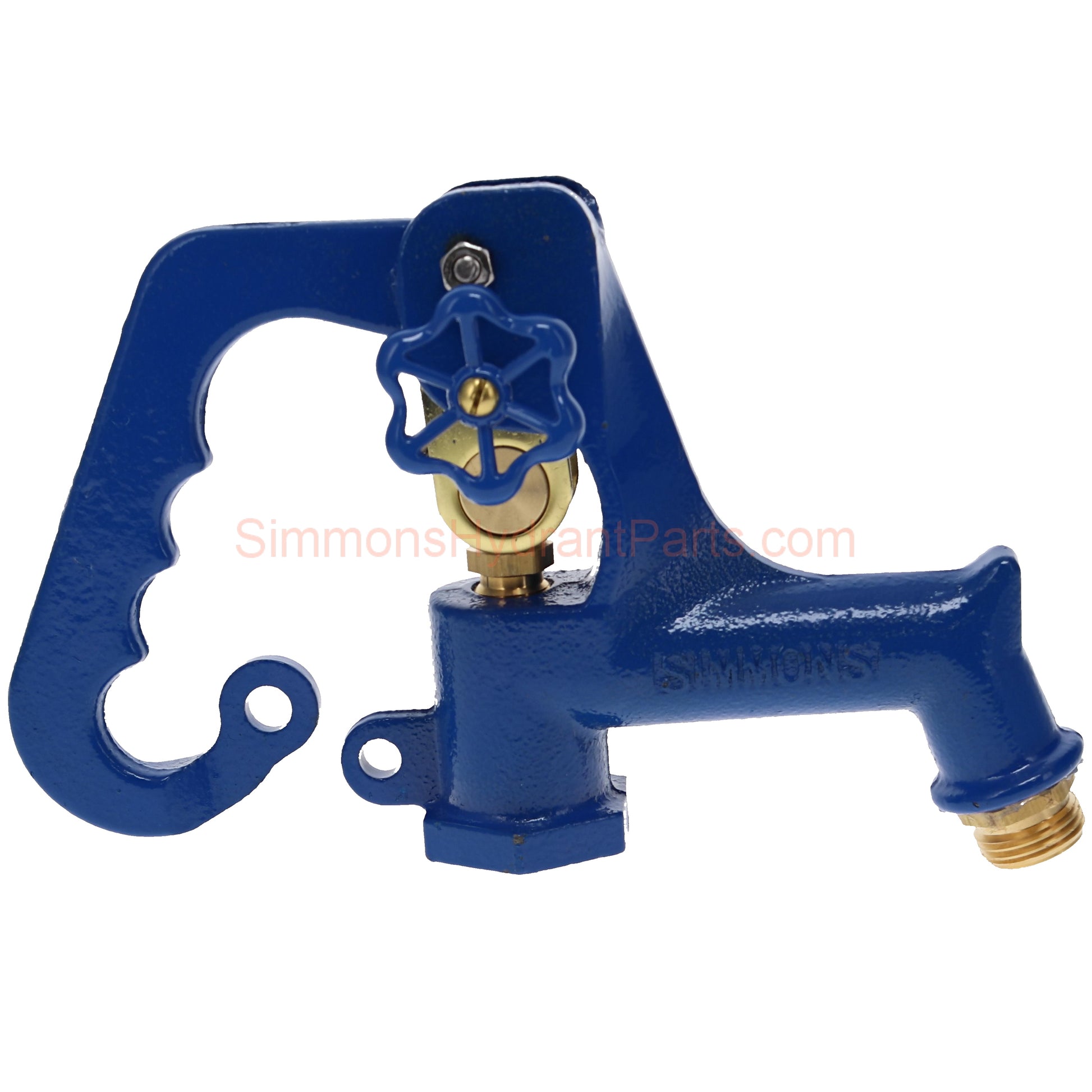 Left side view of the Simmons genuine 840 hydrant head 