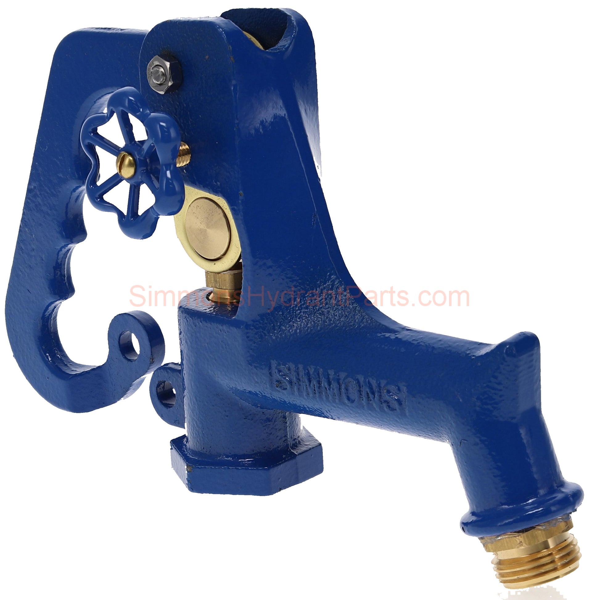Left side view of the Simmons genuine 840 hydrant head