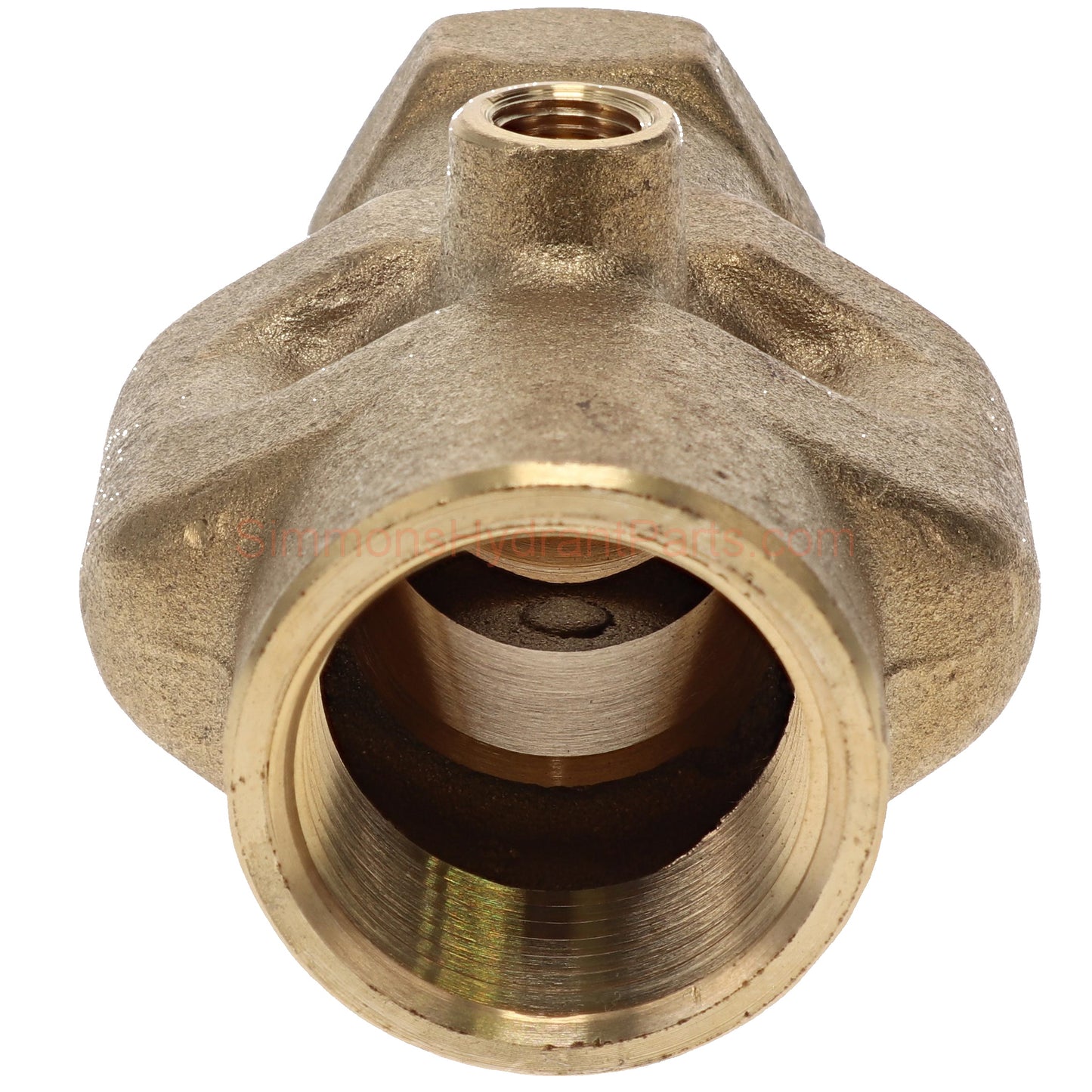 Top view of the Simmons genuine 8832 valve body. 