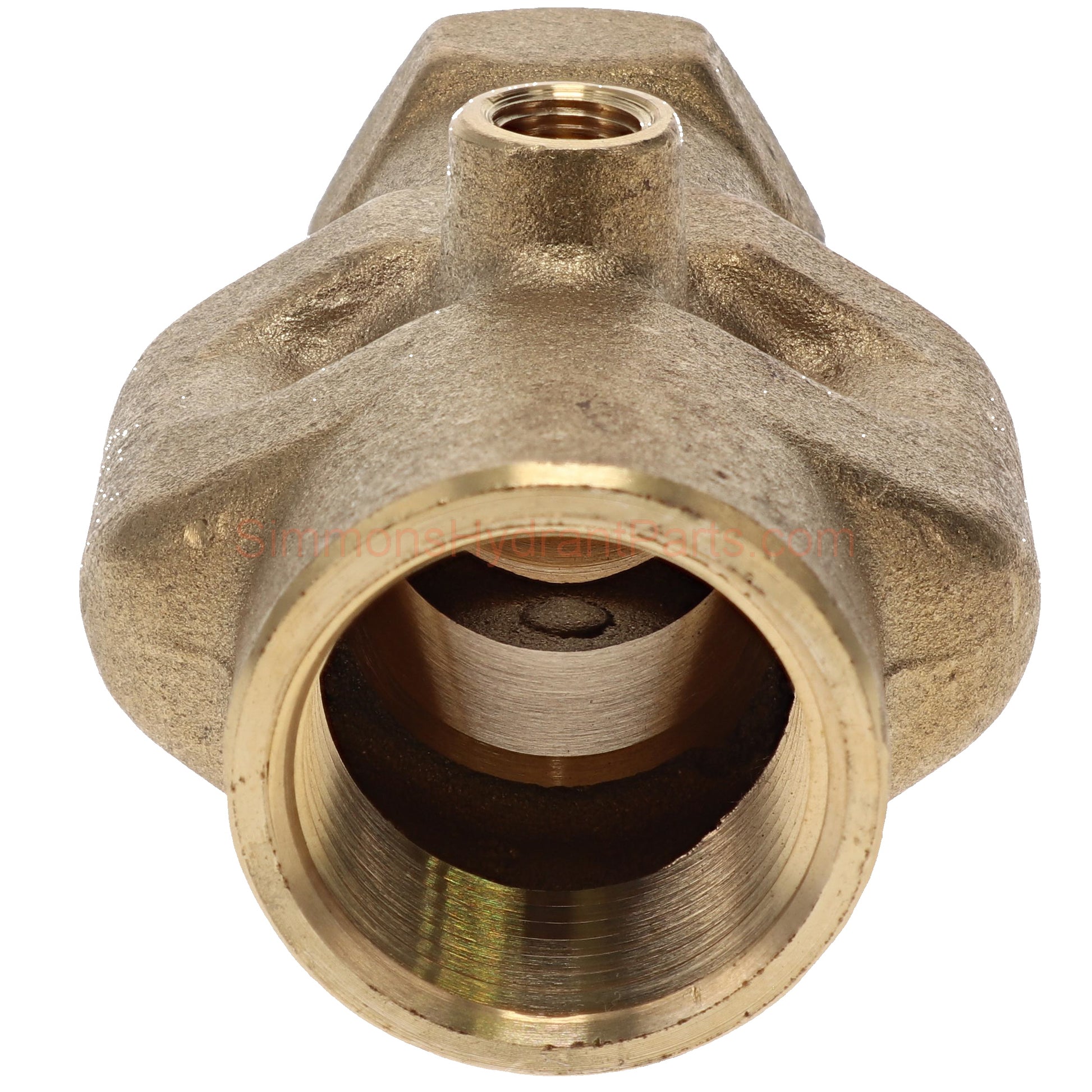 Top view of the Simmons genuine 8832 valve body. 