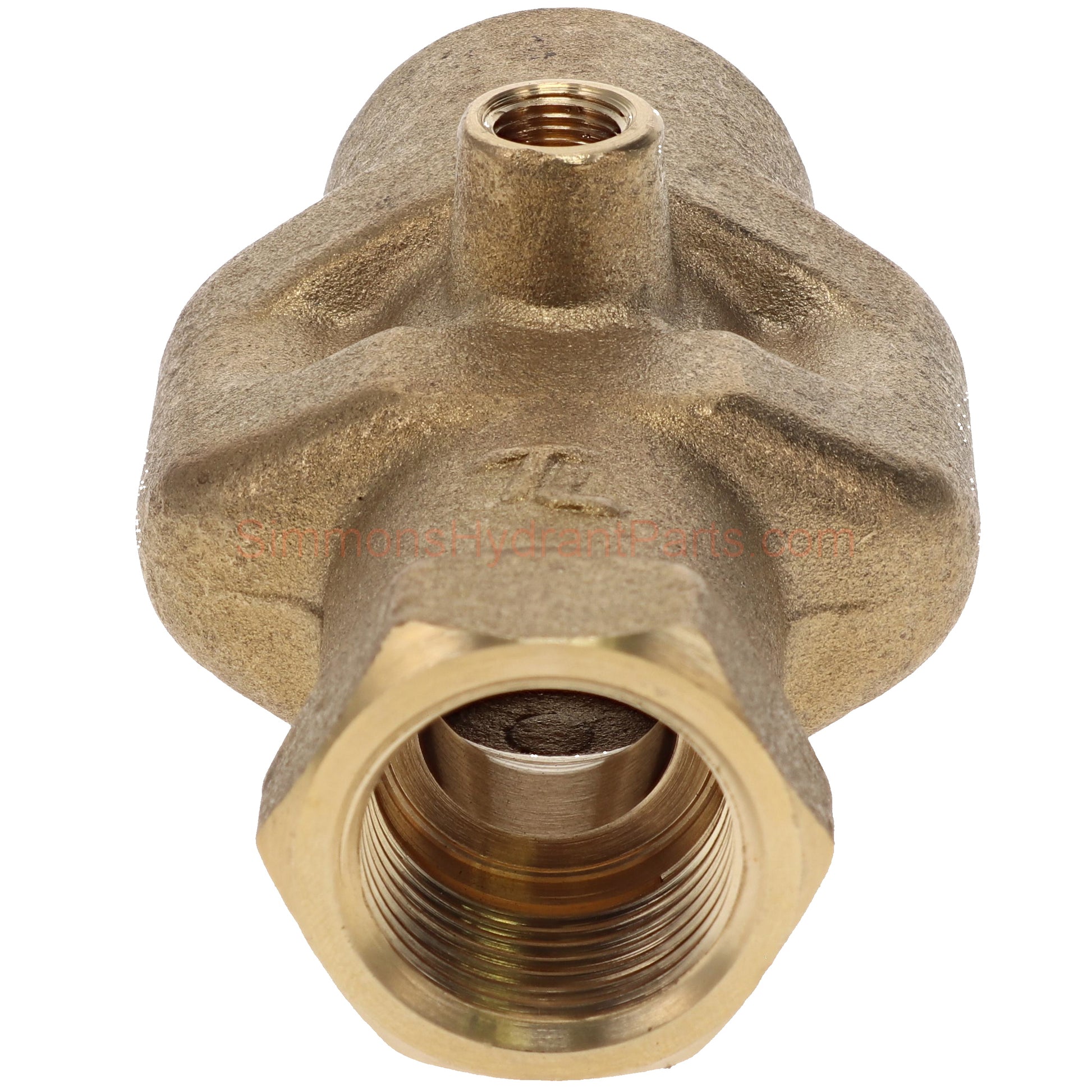 Bottom view of the Simmons genuine 8832 valve body. 