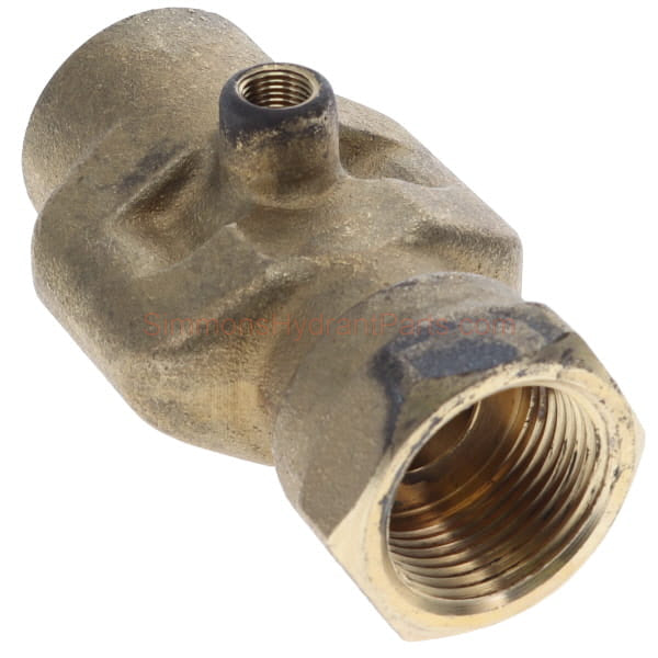 Bottom side view of the Simmons genuine 8832 valve body. 