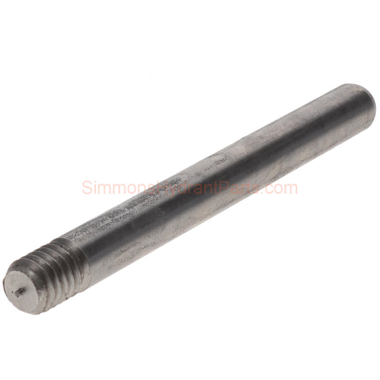 Bottom end view of the Simmons genuine 8843 extension rod. 