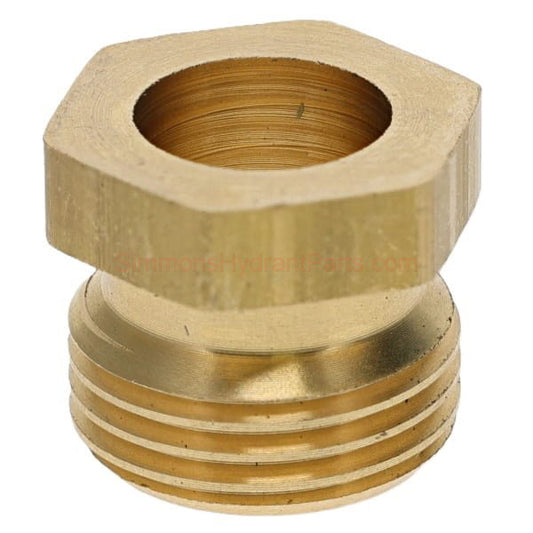 Side view of the Simmons genuine 8847 packing nut. 