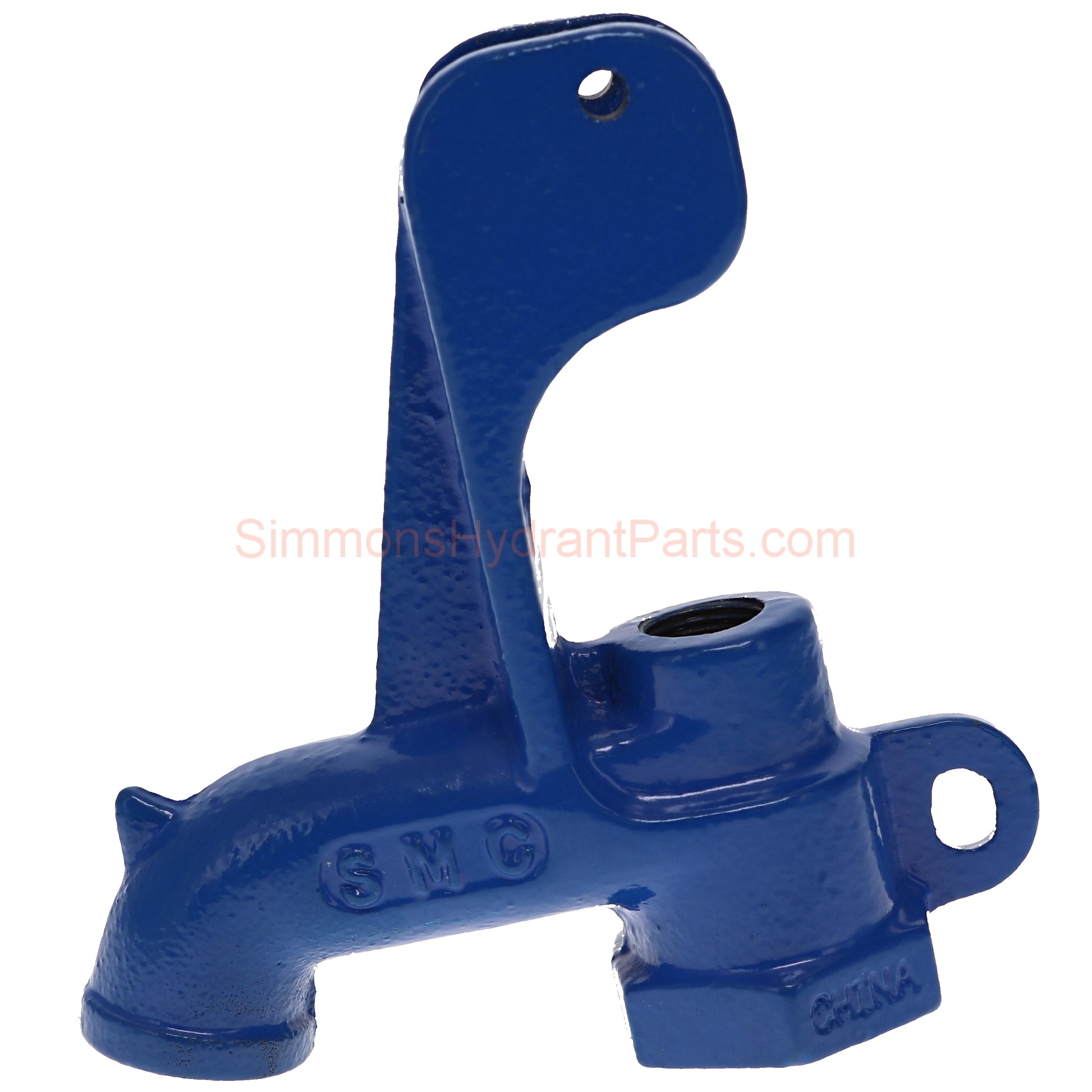 Left side view of the Simmons 8860 import hydrant head casting. 