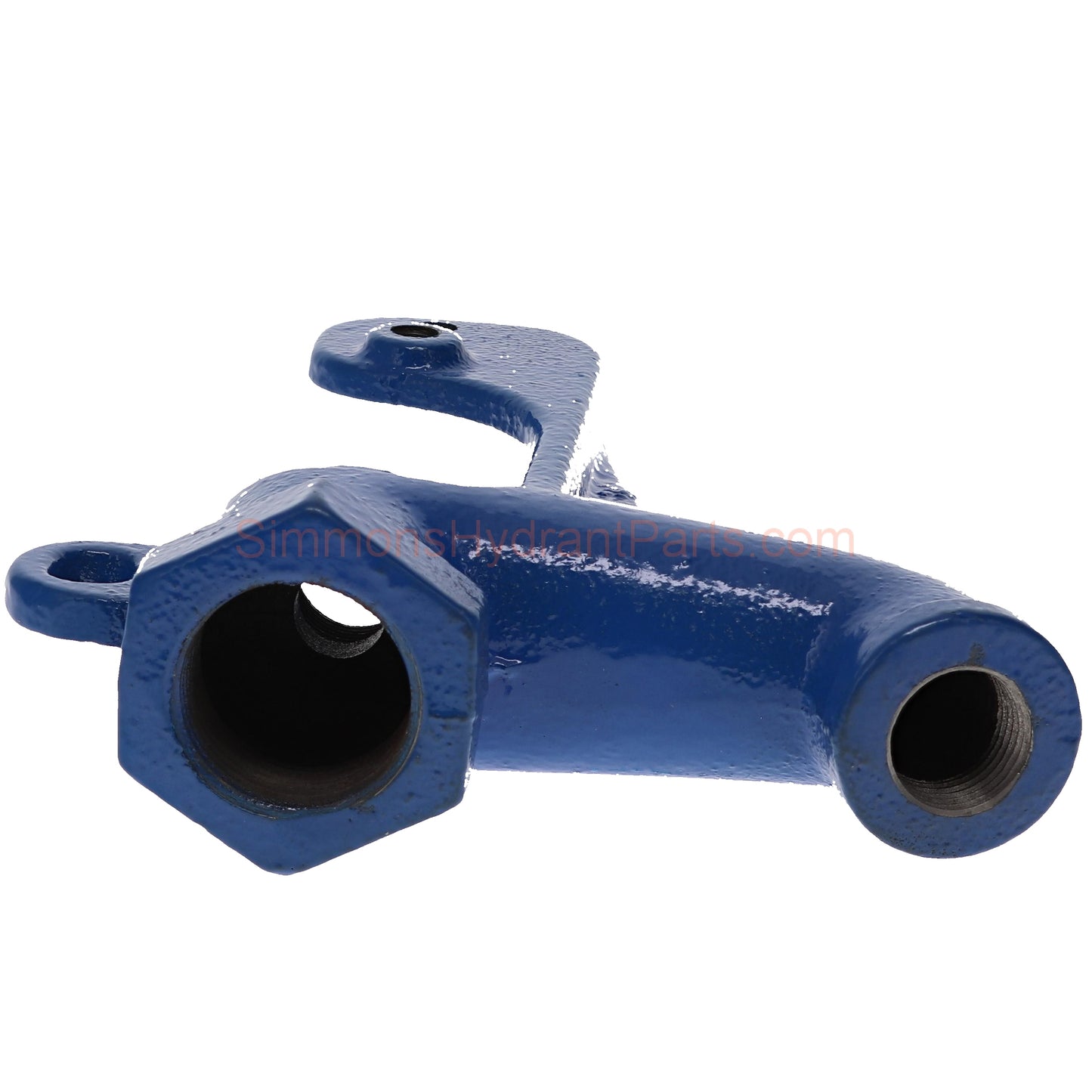 Bottom view of the Simmons 8860 import hydrant head casting. 