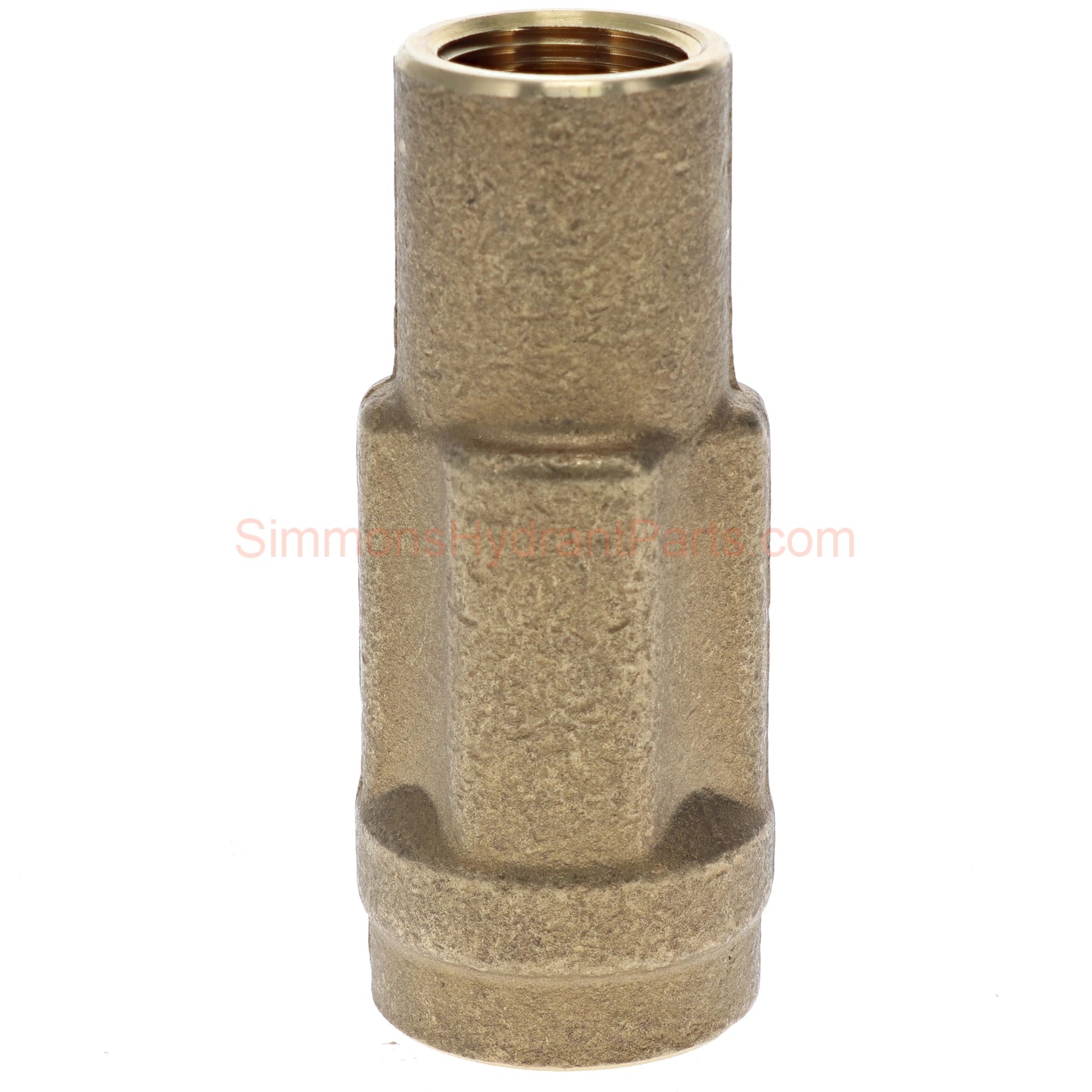 Backside view of the Simmons genuine 8862 valve body. 