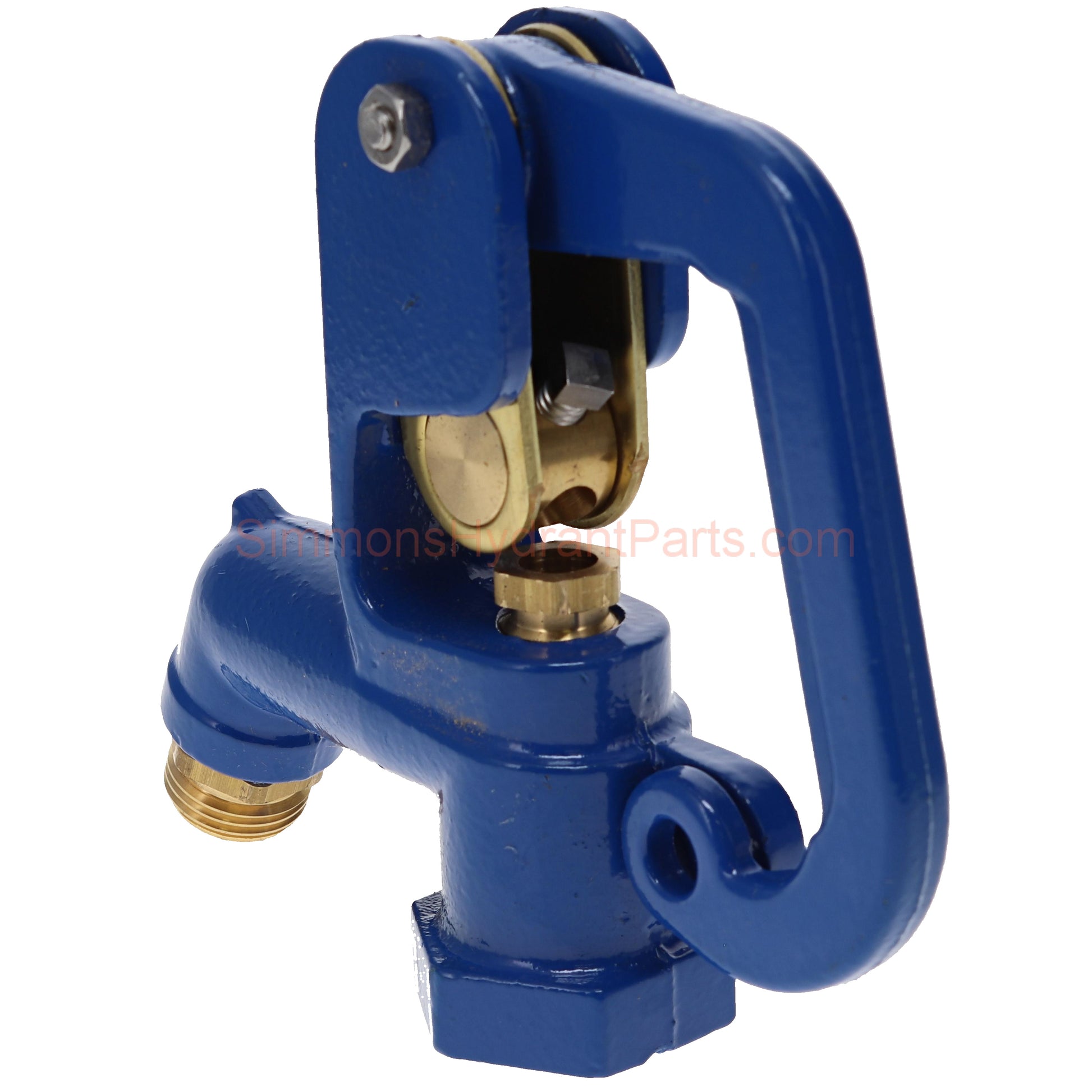 Back side view of the Simmons genuine 890 yard hydrant head