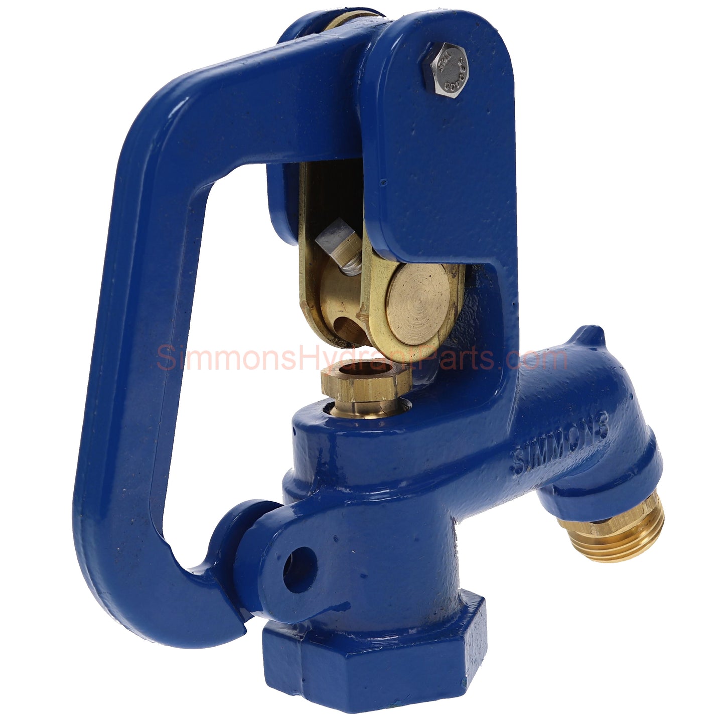 Back side view of the Simmons genuine 890 hydrant head 