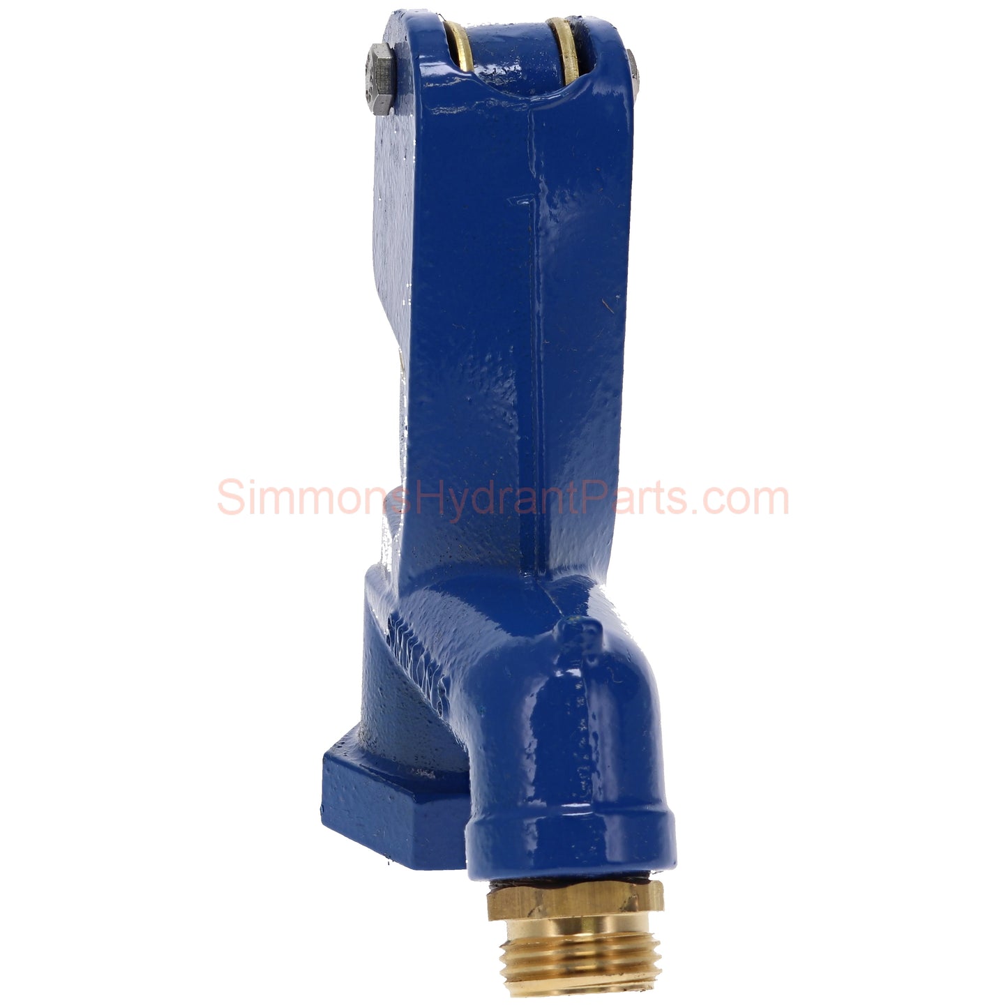 Front view of the Simmons genuine 890 yard hydrant head. 