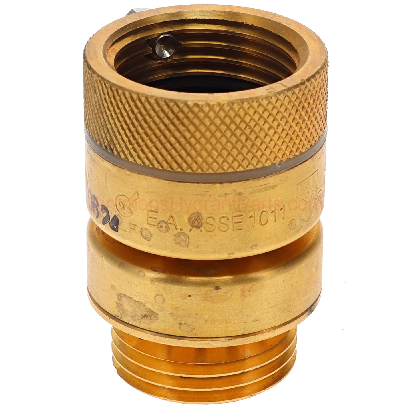 Side view of the Simmons genuine VB-4 double vacuum breaker